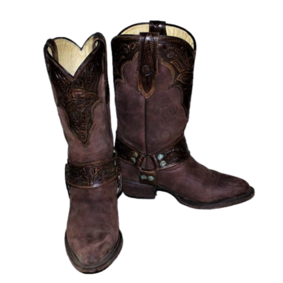 AFRICAN BOOTS Shoes - NICE! LADIES AFRIKAN BOOTS WESTERN BOOTS - 6 1/2